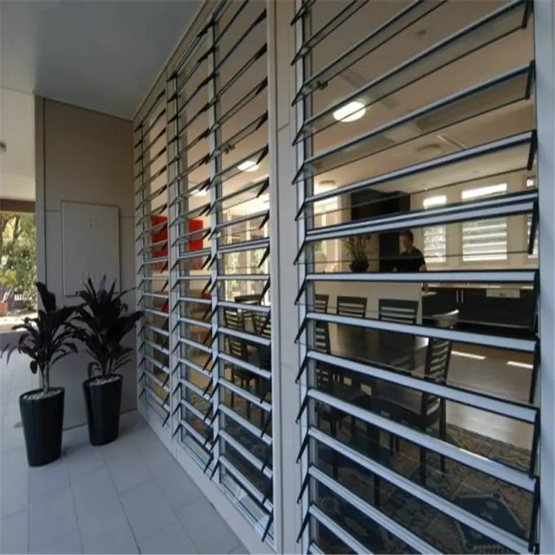 Domal Aluminium Louvered Window